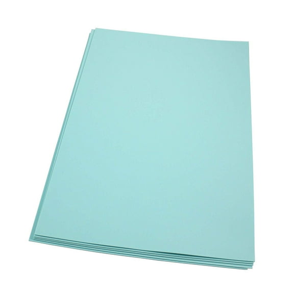 Craft Foam Sheets--12 x 18 Inches - Aqua - 5 Sheets-2 MM Thick
