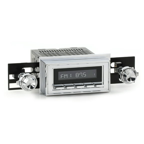 RetroRadio Compatible with 1958 Chevrolet Brookwood Features Include Bluetooth, USB, AM/FM HC-M2-108-11-72C
