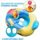 thumbnail image 4 of Flotador de piscina para bebé con asiento engrosado actualizado 2021, flotador de natación para bebé, flotador de natación infantil para niños de 3 meses a 3 años, 4 of 5