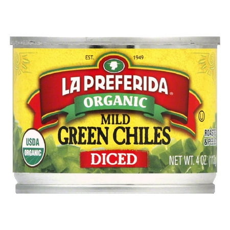- La Preferida Diced Mild Green Chiles, 4 OZ (Pack of 12)