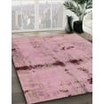thumbnail image 2 of Ahgly Company Indoor Rectangle Abstract Purple Pink Abstract Area Rugs, 7' x 10', 2 of 6