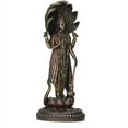 thumbnail image 3 of Veronese Design 12.5 Inch Hindu God Shesha Vishnu Antique Bronze Finish Handmade, 3 of 4