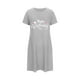 thumbnail image 5 of Camisón corto de talla grande para mujer, camisón de manga corta con estampado de pecho a la moda, camisón para mujer, 5 of 5