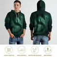 thumbnail image 6 of LAOLIUSN Men's Novel Dragon Hoodie 3D Print Graphic Hoodies Casual Cool Sweatshirt Pullover Size S–4XL, 6 of 7