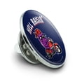 thumbnail image 2 of Hell Raisin' Raising Biker Funny Humor Metal 0.75" Lapel Hat Pin Tie Tack Pinback, 2 of 5