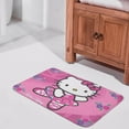 thumbnail image 4 of Hello Kitty Bathroom Rugs, Extra Soft And Absorbent Bath Mat, Non-Slip, Machine Washable, Quick Dry Shaggy Bath Carpet for Bathroom Floor, Tub, Shower, 4 of 8