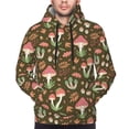 thumbnail image 4 of Hoodies for Men - Mushrooms and Autumn Long Sleeve Comfrt Men'S Fashion Hoodies & Sweatshirts, Sweatshirts for Men Hoodies Pullover Clothing Clothes with Pouch, 4 of 7