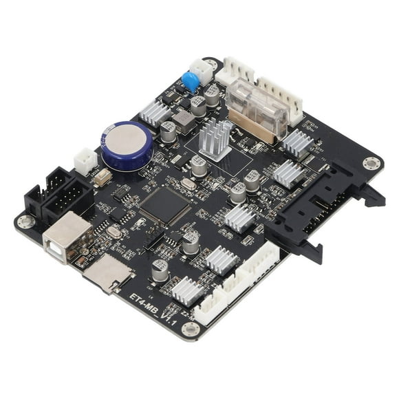 3D Printer Motherboard, Fast Heat Dissipation Printer Control Mainboard 8-35V 100K Thermistor Sensor Multiple Guards for Anet ET5