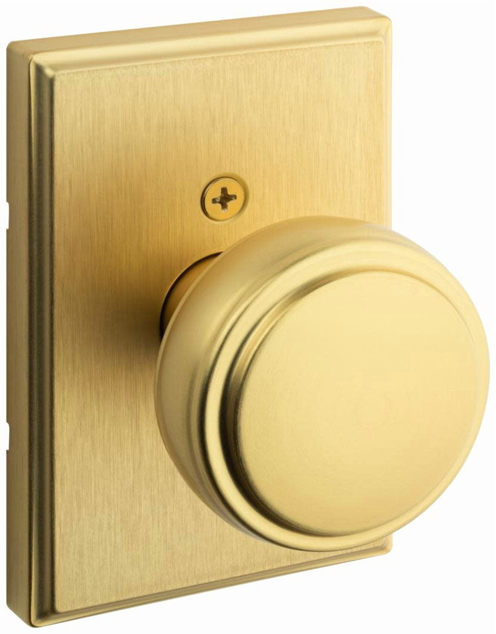 Kwikset 788SOKTRCT-514 Sora Non-Turning One-Sided Dummy Door Knob - Black