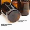 thumbnail image 5 of Tanuse Storage Containers on Sale Dark Brown Wide Mouth Glass Bottle Lightproof Separate Bottling Home Storage and Organization Clearance 1X Bottle, 5 of 8
