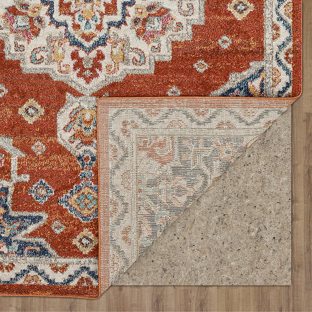 Mohawk Home Huffman Indoor Ornamental Runner Rug, Red, 1'11" x 8'