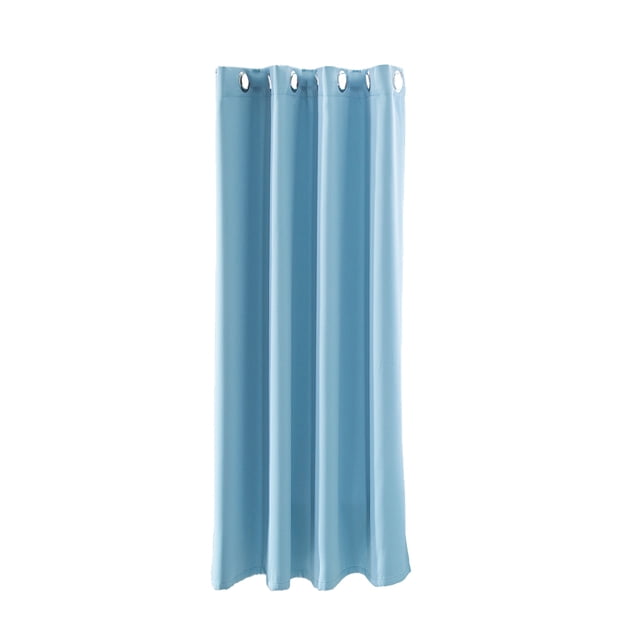 Cortinas Opacas Cortinas De Oscurecimiento De Habitación Tratamiento De Ventanas Con Ojal Azul 52x63 pulgadas Baoblaze Cortinas opacas para ventanas