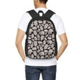 thumbnail image 6 of Daiia Hand Drawn Pig Backpack for Men and Women -Durable Backpack Large Capacity, Water-Resistant Bag with Adjustable Straps and Laptop Compartment, 6 of 9