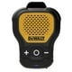 thumbnail image 1 of Mini altavoz DeWalt inalámbrico Bluetooth portátil, paquete de 1 paquete, negro/amarillo, 1 of 1