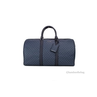 Michael Kors Travel Large Duffle Bag in PVC Signature (black  display picture 1