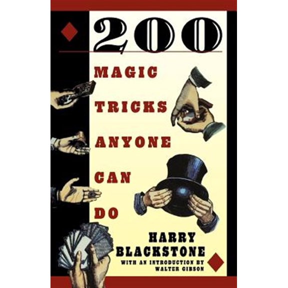 Pre-Owned 200 Magic Tricks Anyone Can Do Paperback