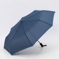 thumbnail image 2 of 3-fold 8-bone fair and rain umbrella automatic black plastic umbrella, 2 of 5
