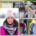 thumbnail image 6 of 1 Set 50Pcs Acrylic Sheets DIY Pompom Making Supplies Rectangle 10x20x3mm, 6 of 6