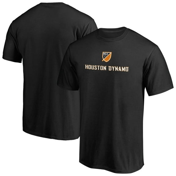Men's Black Houston Dynamo Shielded T-Shirt