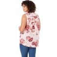 thumbnail image 5 of Roaman's Women's Plus Size Sleeveless Kate Big Shirt, 5 of 6