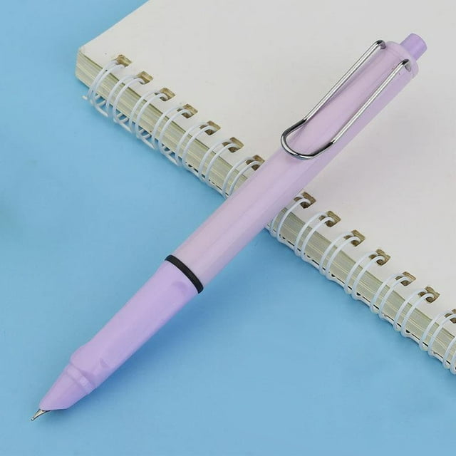 COM1950s In the Dark, Fine Tip Pens, Press the Pen Dark Tip 0.38 Extra Fine Nib Students Daily Writing Practice Press the Pen Can Change the Ink Bag, Ink Pens for Writing, Into the Dark, Fine Tip Pen