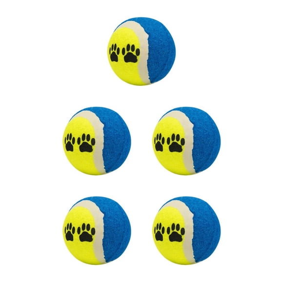 Greeniant Pelota de tenis resistente a mordeduras, juguete reutilizable de larga duración, Molar, juguete ligero, masticar hueso, Corgi, Type2