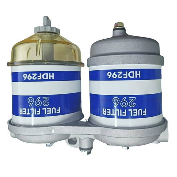 As Shown HDF296-Universal Diesel Fuel Filter, Double Addition, Duel, 296 Elements, 7111-296, Oil Water Separator, Tourist Cup