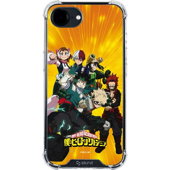 Skinit My Hero Academia Deku and Baku Team Season 6 iPhone 16e Clear Case