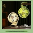 thumbnail image 2 of lixuesong Rechargeable Clip On Desk Fan With 5 Speed Setting 2000mAh Battery USB Rechargeable Fan For Office Car Camping Strollers, 2 of 3