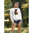 thumbnail image 2 of Pattern Poise Collection B. Sweatshirt Women -June Erica Vess Designs, Female Medium, 2 of 4