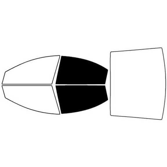 Avery Dennison NR Nano Ceramic IR Window Tint Kit Compatible with Dodge Intrepid 1998-2004 - Back