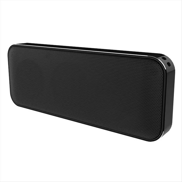 Altavoz Bluetooth Inalámbrico Portátil, Diseño Delgado de Bolsillo de Metal, Altavoz Dual, Mini Altavoz Portátil Cuadrado para Viajes y Hogar.