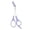 D, variant on SDOHIG Eyebrow Scissors with Detachable Comb, Washable Eyebrow Trimmer and Shaver, 2-in-1 Grooming Tool for Precise Shaping, Style D