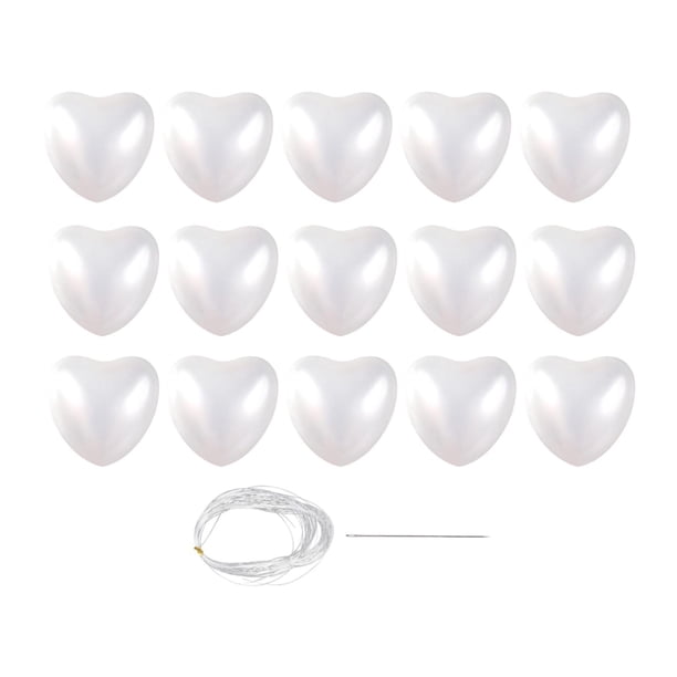 Guirnalda decorativa colgante para bodas, decoración de fondo elegante, versátil y fácil de instalar, decoración para interiores y exteriores, ideal con forma de corazón