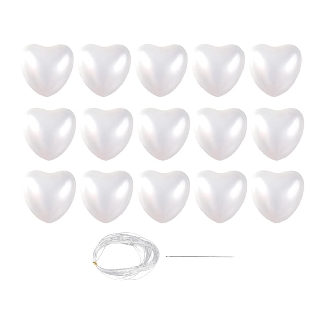 Rivenza Elegant Wedding Hanging String Ceiling Decor Easy Install PE Material for Indoor Heart Shaped