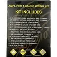 thumbnail image 3 of J's Audio Premium 4 Gauge Amplifier Wiring Kit OFC Oxygen Free Copper w/ Braided RCA's 1500 Watts, 3 of 4