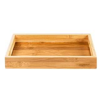 Mainstays Bamboo Square Tray - Walmart.com