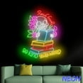 thumbnail image 5 of Handmadetneonsign Read Books Be Kind Stay Weird Neon Sign, Skeleton Reading Book Led Sign 93545, 5 of 5