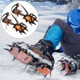 thumbnail image 2 of Akozon Non-Slip Shoes Cover, Crampons, For Snow Climbing Ice Walking, 2 of 8