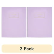 (2 pack) Cambridge Work Style Casebound Large Fashion Notebook Lavender - Meeting