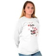 thumbnail image 4 of Inspirational Cute and Beautiful Women Plus Size Long Sleeve Graphic Tee Brisco Brands 2X, 4 of 5