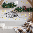 thumbnail image 5 of Christmas Static Window Sticker Traceless Wall Decal, DIY Xmas Shop Window Clings Home Wall Decor,Snowflakes, Dots Pattern Stickers, 5 of 5