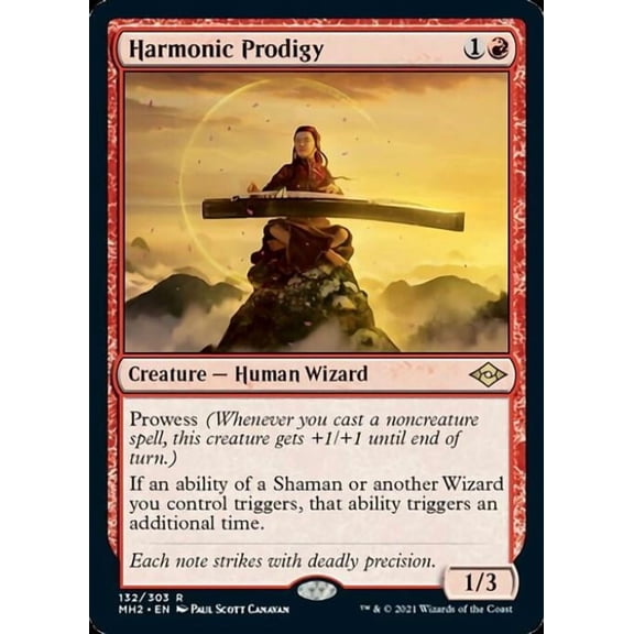 Magic the Gathering - Modern Horizons 2 - Harmonic Prodigy Near Mint