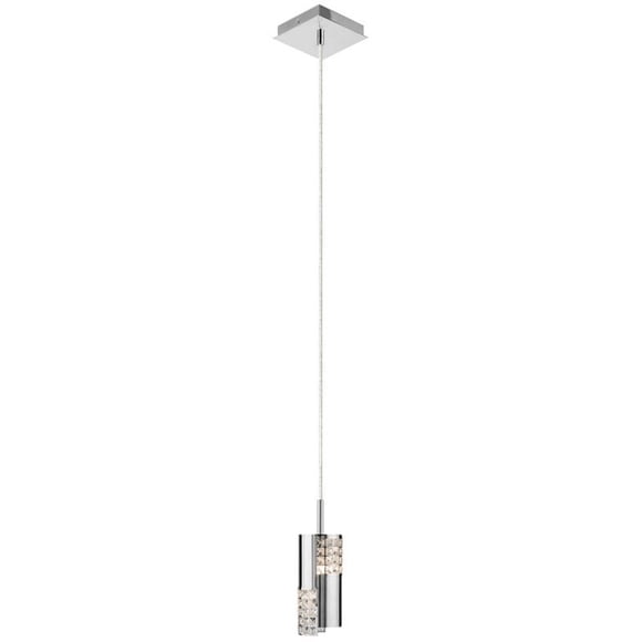 Elan Lighting Daudet Mini Pendant in Chrome