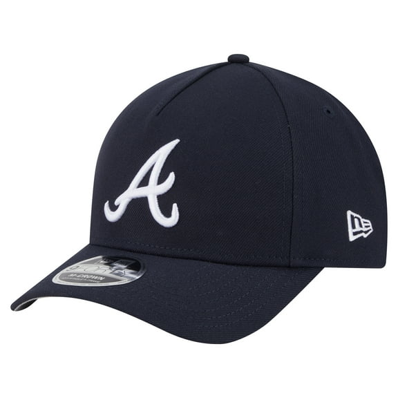 Men's New Era Navy Atlanta Braves 9FORTY M-Crown Adjustable Hat
