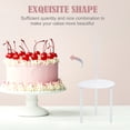 thumbnail image 4 of 3 Sets Cake Piling Stand Dowel Rods Tiered Separator Plates Cupcakes Display Clear, 4 of 6