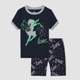 thumbnail image 4 of TOWED22 Toddler Baby Boy Summer Clothes Short Sleeve Embroidery Baseball T-shirt & Plaid Shorts Set 2 Piece Outfit Black,2-3 Y, 4 of 4
