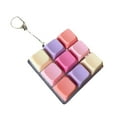 thumbnail image 5 of Keyboard Clicker Fidget Keychain Compact PVC Sensory Toy for Adults Teens School Office, 5 of 9