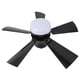 thumbnail image 1 of Luz De Ventilador De Techo Con Control Remoto, 3 Temperaturas De Color, 3 Velocidades De Viento, Temporizador 1h 2h 4h, Lámpara De Ventilador Pequeña E26, Instalación Rápida De, 1 of 7