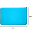 thumbnail image 2 of Silicone Pet Feeding Mat, Waterproof Mat For Dog And ls, Raised Edges, Anti-slip Tray Mats, 2 of 5